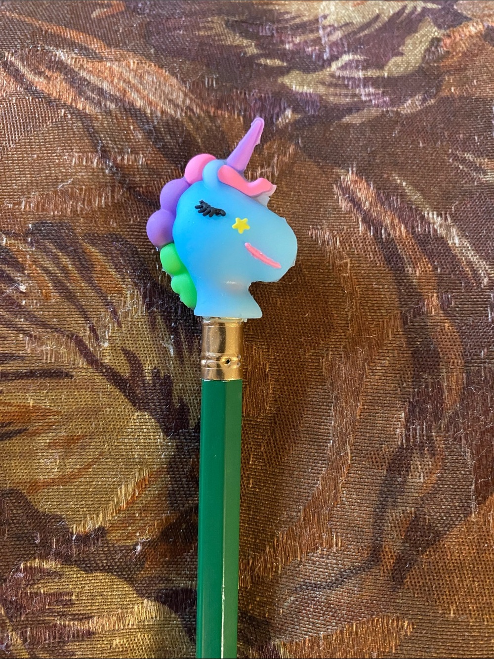 🐊6/$12🐊 Blue Unicorn Pen Topper